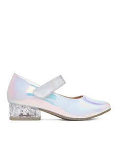 Полуботинки серебристого цвета BIC-SS25-20515DGKF1, мультиколор Nelli blu