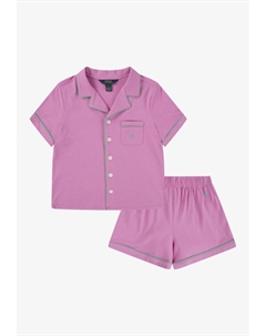 Пижама TOP & SHORT SET, фуксия Polo ralph lauren