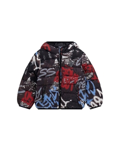 Зимняя куртка HOODED PADDED JAC, мультиколор Guess