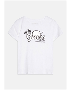 Футболка с принтом JUNIOR MIDI , белый Guess