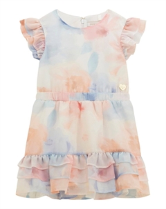 Повседневное платье FIT AND FLARE, бежевый Guess