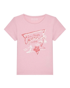 Футболка обычного кроя J5GI30 K6YW4, розовый Guess