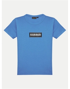 Футболка обычного кроя Chamois NP0A4ILE S, синий Napapijri