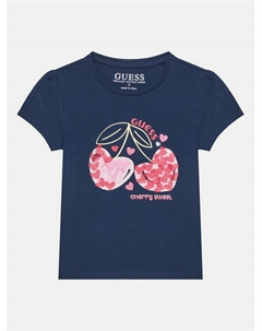 Футболка обычного кроя K5GI03 K6YW4, синий Guess