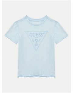 Футболка обычного кроя L5GI02 K6XN4, голубой Guess