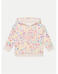 Толстовка обычного кроя 480423-10, розовый Gap