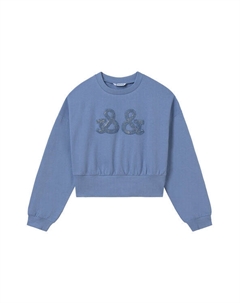 Свободный крой толстовки 6401, синий Mayoral