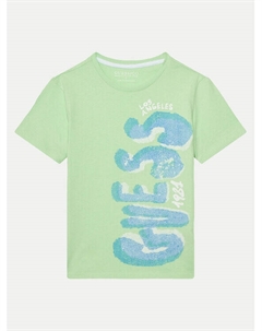 Футболка обычного кроя L5GI12 K8HM4, зеленый Guess