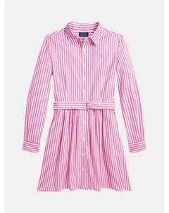 Платье-Рубашка стандартный крой 313934134001, розовый Polo ralph lauren