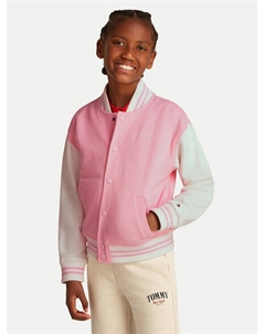 Толстовка обычного кроя Mini Corp Logo KS0KS00624, розовый Tommy hilfiger