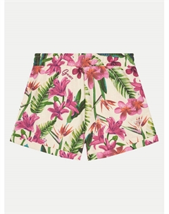 Шорты из ткани обычного кроя J5GD22 KA6R4, мультиколор Guess