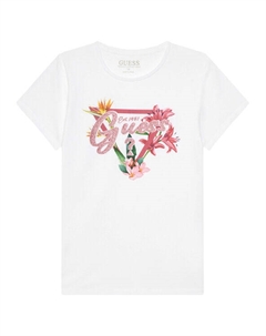 Футболка обычного кроя J5GI16 K6YW4, белый Guess