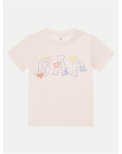 Футболка обычного кроя 710283-04, розовый Gap