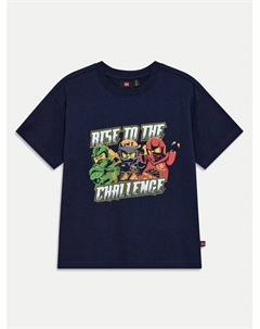 Футболка обычного кроя Taffy 12011431, синий Lego