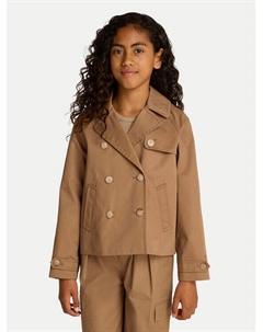 Переходная куртка стандартного кроя KG0KG08518, коричневый Tommy hilfiger