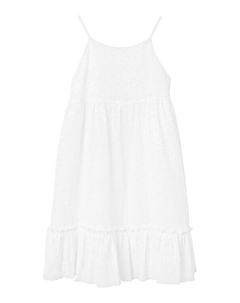 Летнее платье стандартный крой 13227423, белый Name it