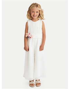 Комбинезон стандартного кроя 5224, белый Abel & lula