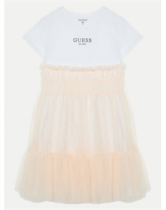 Платье на каждый день обычный крой J5RK18 K6YW0, розовый Guess