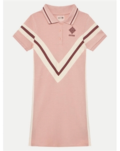 Платье на каждый день обычный крой J5RK45 KCOK1, розовый Guess