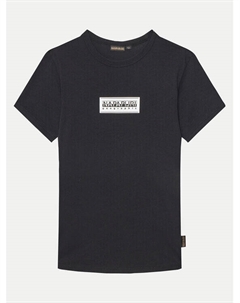 Футболка обычного кроя Chamois NP0A4ILE D, черный Napapijri