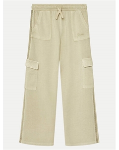 Брюки прямого кроя J5RQ14 KAD74, зеленый Guess