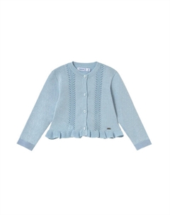 Кардиган обычного кроя 1398, голубой Mayoral