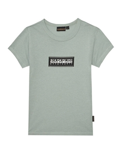 Футболка обычного кроя Chamois NP0A4ILE D, зеленый Napapijri