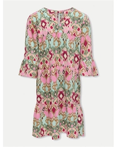 Летнее платье свободного кроя Glow 15342122, мультиколор Kids only