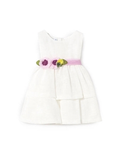 Элегантное платье обычного кроя 1911, белый Mayoral