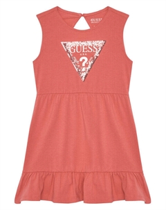 Платье на каждый день обычный крой K5GK22 K6YW4, красный Guess