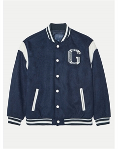 Куртка-Бомбер стандартный крой L5RL07 WG970, синий Guess