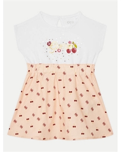 Платье на каждый день обычный крой K5GK01 K6YW4, оранжевый Guess