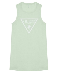 Платье на каждый день обычный крой J4GK35 JA914, зеленый Guess