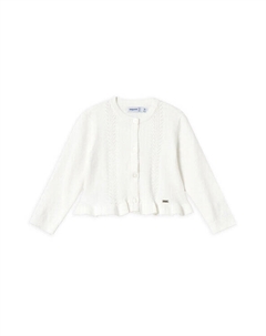 Кардиган обычного кроя 1398, экрю Mayoral
