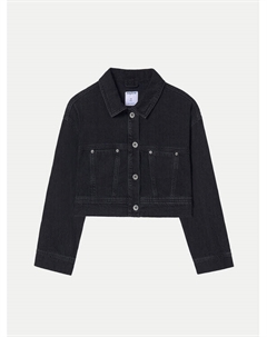 Джинсовая куртка обычного кроя 6405, черный Mayoral