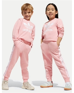 Спортивный костюм обычный крой adicolor JC6613, розовый Adidas