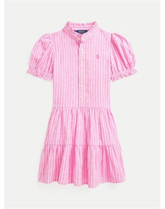 Платье-Рубашка стандартный крой 312964281001, розовый Polo ralph lauren