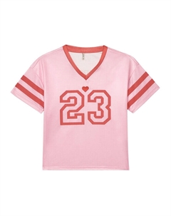 Футболка обычного кроя Lulu 15354971, розовый Kids only