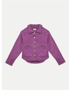 Джинсовая куртка обычного кроя Jasje 15339604, фиолетовый Kids only