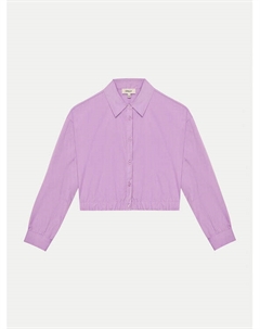 Рубашка обычного кроя Nora 15339618, фиолетовый Kids only
