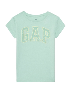 Футболка обычного кроя 721891-02, зеленый Gap