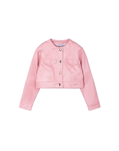 Приталенная переходная куртка 3404, розовый Mayoral