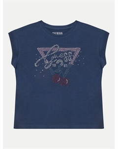 Футболка свободного кроя J5GI01 K6YW4, синий Guess