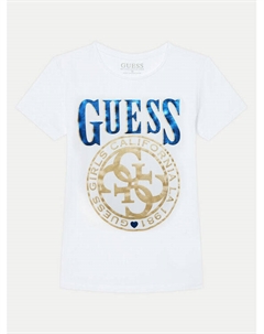 Футболка обычного кроя J5RI20 K6YW4, белый Guess