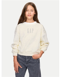 Толстовка обычного кроя 628718, экрю Gap