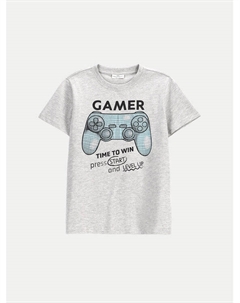 Футболка обычного кроя WC5143214VBA, серый Coccodrillo