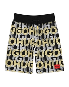 Спортивные шорты обычного кроя G00368 D, черный Hugo