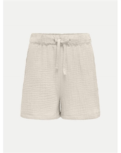 Шорты из ткани обычного кроя Thyra 15293680, бежевый Kids only