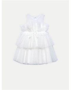 Элегантное платье обычного кроя 5036, белый Abel & lula