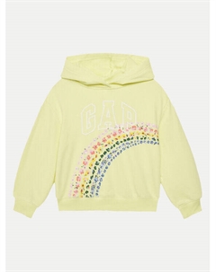 Толстовка обычного кроя 723295-06, желтый Gap